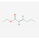 Ethyl trans-2-hexenoate (CAS 27829-72-7) - chemical structure image