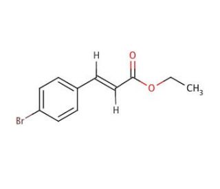 Ethyl trans-4-bromocinnamate (CAS 24393-53-1) - chemical structure image