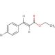 Ethyl trans-4-bromocinnamate (CAS 24393-53-1) - chemical structure image
