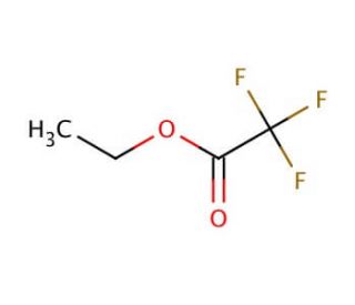 Ethyl trifluoroacetate (CAS 383-63-1) - chemical structure image