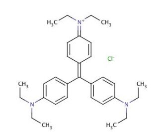 Ethyl Violet (CAS 2390-59-2) - chemical structure image