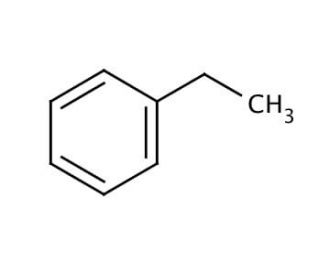 Ethylbenzene (CAS 100-41-4) - chemical structure image