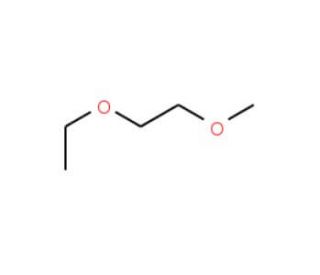 Ethylene glycol ethyl methyl ether (CAS 5137-45-1) - chemical structure image