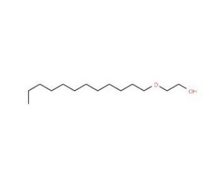 Ethylene glycol monododecyl ether (CAS 4536-30-5) - chemical structure image