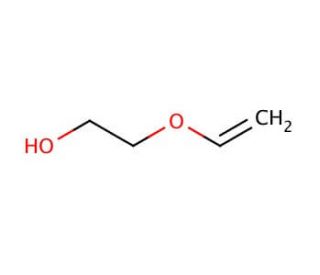 Ethylene glycol vinyl ether (CAS 764-48-7) - chemical structure image