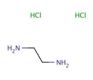 Ethylenediamine dihydrochloride (CAS 333-18-6) - chemical structure image
