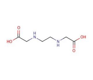 Ethylenediamine-N,N&prime;-diacetic acid (CAS 5657-17-0) - chemical structure image