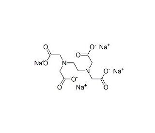 Ethylenediaminetetraacetic acid tetrasodium salt (CAS 13235-36-4) - chemical structure image