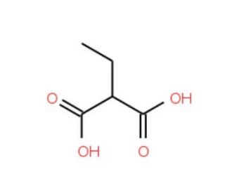 Ethylmalonic acid (CAS 601-75-2) - chemical structure image