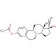 Ethynyl Estradiol 3-Acetate (CAS 5779-47-5) - chemical structure image