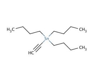 Ethynyltributylstannane (CAS 994-89-8) - chemical structure image