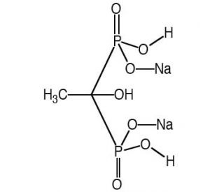 Etidronate Disodium (CAS 7414-83-7) - chemical structure image