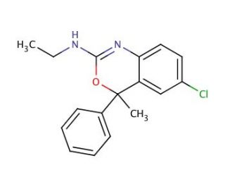 Etifoxine (CAS 21715-46-8) - chemical structure image