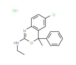 Etifoxine Hydrochloride (CAS 56776-32-0) - chemical structure image