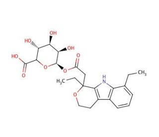 Etodolac Acyl-β-D-glucuronide (CAS 79541-43-8) - chemical structure image