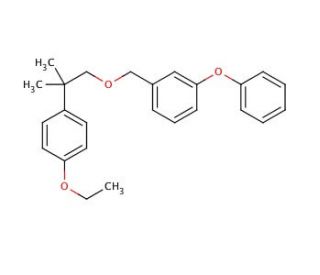 Etofenprox (CAS 80844-07-1) - chemical structure image