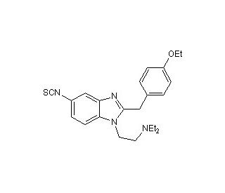Etonitazenyl isothiocyanate (CAS 85951-65-1) - chemical structure image