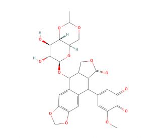 Etoposide 3&prime;,4&prime;-Quinone (CAS 105016-65-7) - chemical structure image