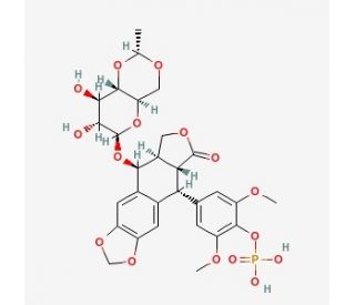 Etoposide Phosphate (CAS 117091-64-2) - chemical structure image