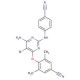 Etravirine (CAS 269055-15-4) - chemical structure image