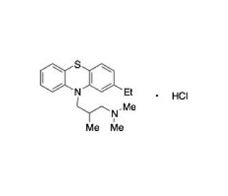 Etymemazine Hydrochloride (CAS 3737-33-5) - chemical structure image