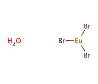 Europium Bromide Hydrate (CAS 13759-88-1) - chemical structure image