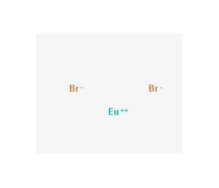 Europium(II) bromide (CAS 13780-48-8) - chemical structure image