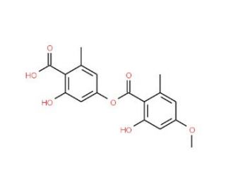 Evernic acid (CAS 537-09-7) - chemical structure image