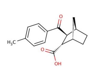 exo-3-(4-methylbenzoyl)-bicyclo[2.2.1]heptane-endo-2-carboxylic acid (CAS 517892-17-0) - chemical structure image