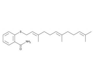 Farnesyl Thiosalicylic Acid Amide (CAS 1092521-74-8) - chemical structure image 