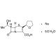 Faropenem Sodium Salt, Hemipentahydrate (CAS 158365-51-6) - chemical structure image