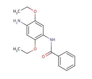 Fast blue BB (CAS 120-00-3) - chemical structure image