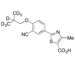 Febuxostat-d7 (CAS 1285539-74-3) - chemical structure image