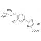 Febuxostat-d7 (CAS 1285539-74-3) - chemical structure image