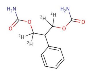 Felbamate-d4 (CAS 106817-52-1) - chemical structure image