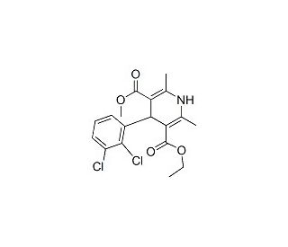 Felodipine (CAS 72509-76-3) - chemical structure image