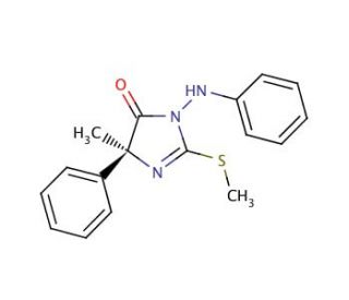 Fenamidone (CAS 161326-34-7) - chemical structure image