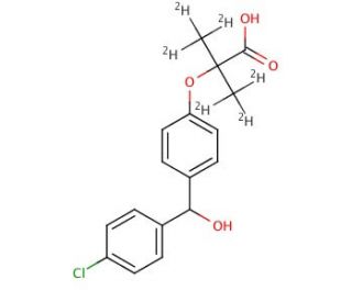 Fenirofibrate-d6 - chemical structure image