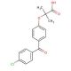 Fenofibric Acid (CAS 42017-89-0) - chemical structure image