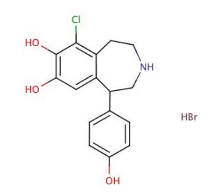 Fenoldopam monohydrobromide (CAS 67287-54-1) - chemical structure image