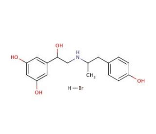 Fenoterol hydrobromide (CAS 1944-12-3) - chemical structure image