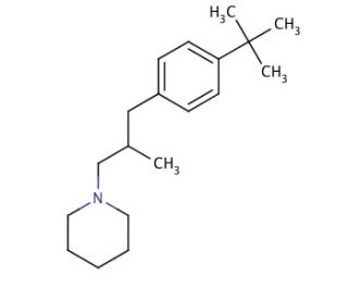 Fenpropidin (CAS 67306-00-7) - chemical structure image