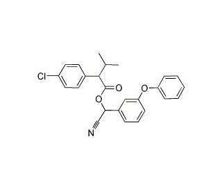 Fenvalerate (CAS 51630-58-1) - chemical structure image