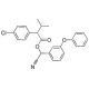 Fenvalerate (CAS 51630-58-1) - chemical structure image