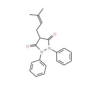 Feprazone (CAS 30748-29-9) - chemical structure image