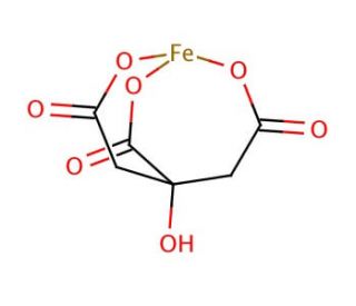 Ferric citrate (CAS 334024-15-6) - chemical structure image