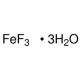 Ferric fluoride trihydrate (CAS 15469-38-2) - chemical structure image 