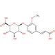 Ferulic Acid 4-O-β-D-Glucuronide (CAS 86321-24-6) - chemical structure image