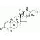 Finasteride 2-(2-Methylpropanol)amide (CAS 116285-36-0) - chemical structure image