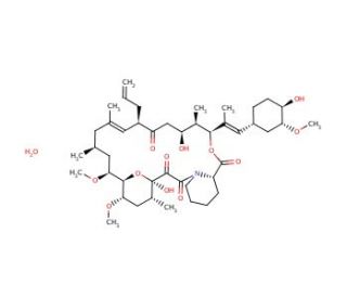 FK-506 monohydrate (CAS 109581-93-3) - chemical structure image